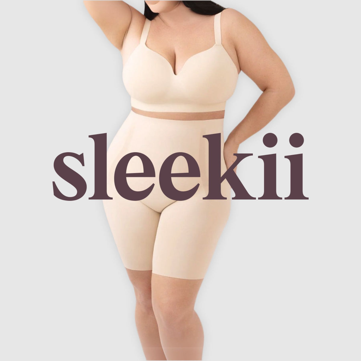 Sleekii - Figure Shaping High Waisted Shorts