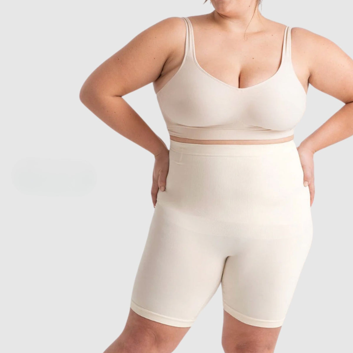 Sleekii - Figure Shaping High Waisted Shorts