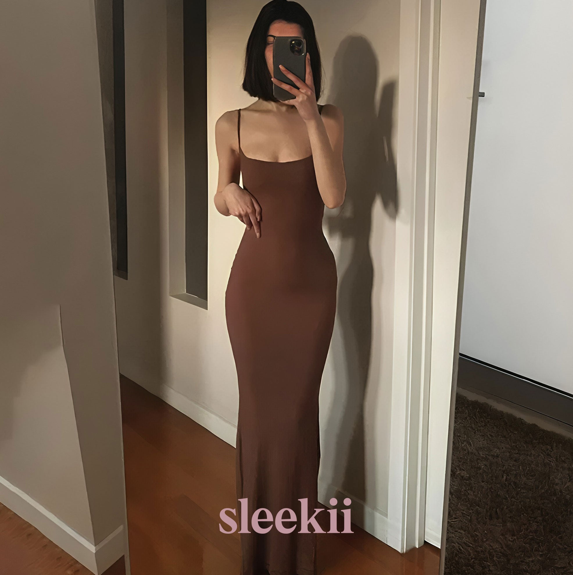 sleekii™ - long slip dress