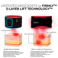 Red ＆Infrared LED Light Therapy Belt 850nm 660nm Back Pain Relief Wrap Burn Fat Wrap Slimming Machine Waist Heat Pad Full Body