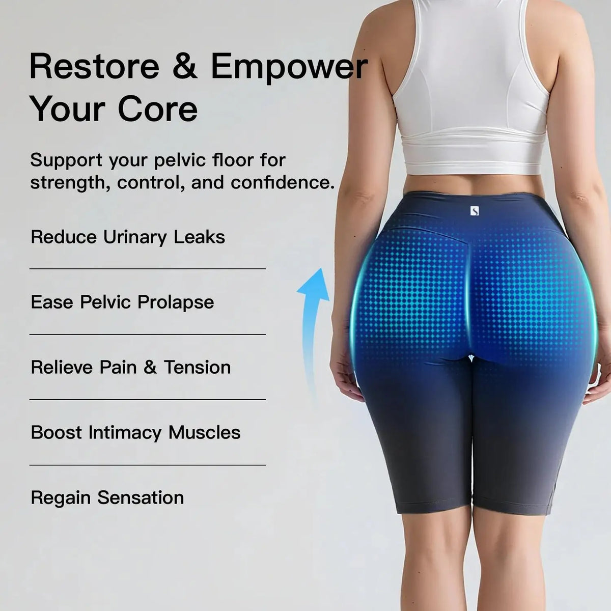 EMS Vibrating Toning Shorts - Sleekii