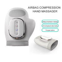 Hand Massager with Airbag Compression Finger Wrist Palm Massage Machine Vibration Glove for Vibration Kneading Finger Relax