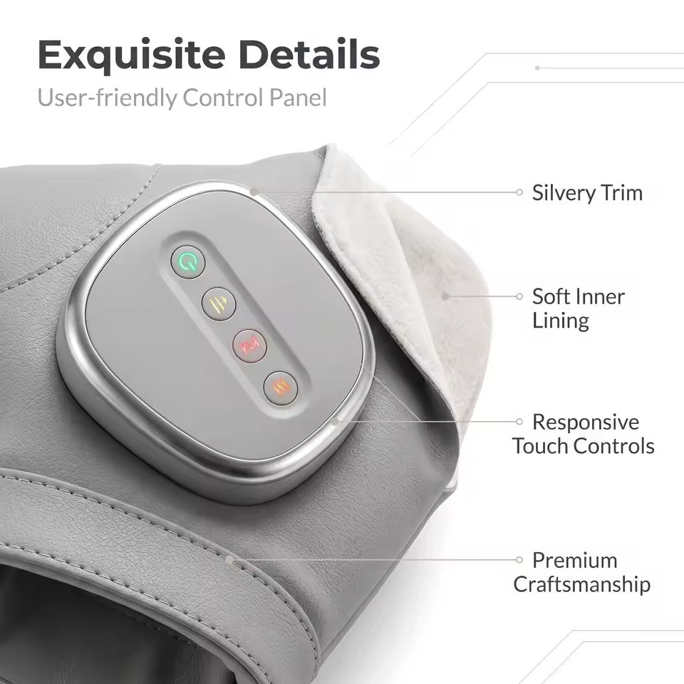 Hand Massager with Airbag Compression Finger Wrist Palm Massage Machine Vibration Glove for Vibration Kneading Finger Relax